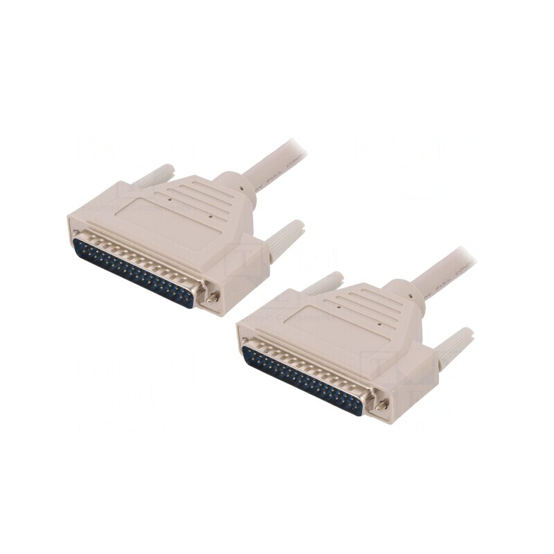Cablu D-Sub 37 pini, tată, 2m | Electronic-mag.ro | Componente Electronice