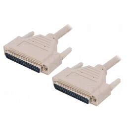Cablu D-Sub 37 pini, tată, 2m | Electronic-mag.ro | Componente Electronice