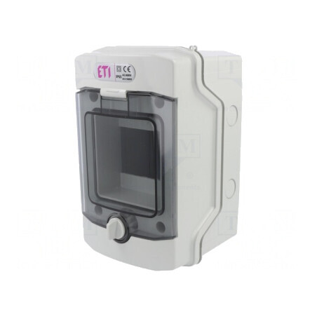 Carcasă pentru aparatură modulară IP65 gri deschis ECH-4G | Electronic-mag.ro | Componente Electronice