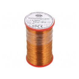 Sârmă Emailată Dublă 0,3mm 0,5kg Cupru | Electronic-mag.ro | Componente Electronice