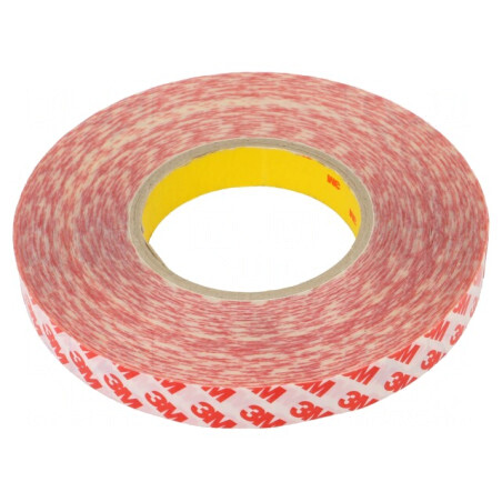 Bandă adezivă dublă față transparentă 19mm x 50m 3M GPT-020F | Electronic-mag.ro | Componente Electronice
