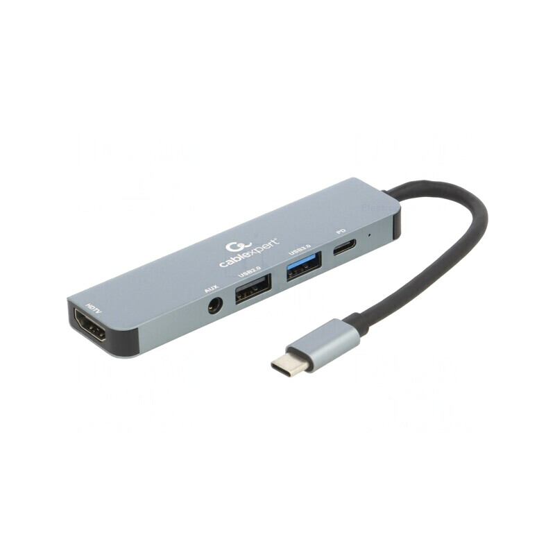 Adaptor USB 3.1 0,12m Negru Cablexpert