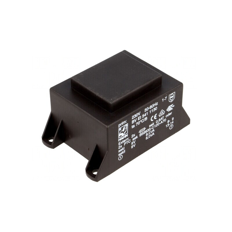 Transformator încapsulat 16VA 230VAC 9V 889mA PCB | Electronic-mag.ro | Componente Electronice Transformator încapsulat 16VA 230VAC 9V 889mA PCB | Electronic-mag.ro | Componente Electronice