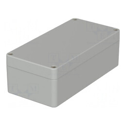 Carcasa Universală Gri Deschis 80x160x55mm EUROMAS | Electronic-mag.ro | Componente Electronice