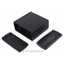 Carcasă universală aluminiu TEKAM 106x110x45mm | Electronic-mag.ro | Componente Electronice
