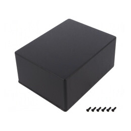 Carcasă Universală Aluminiu IP54 127x165x77mm | Electronic-mag.ro | Componente Electronice