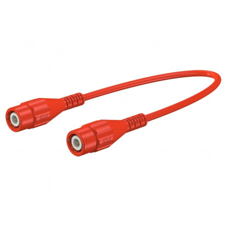 Cablu de măsurare BNC 1m roșu | Electronic-mag.ro | Componente Electronice