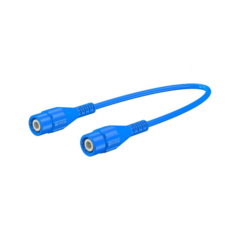 Cablu de măsurare BNC albastru 1m | Electronic-mag.ro | Componente Electronice
