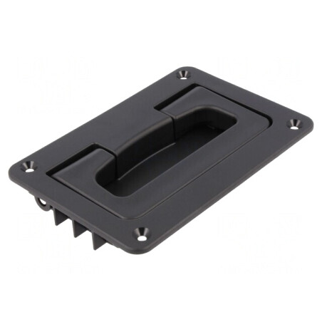 Suport tehnopolimer negru 96x114x19 mm | Electronic-mag.ro | Componente Electronice