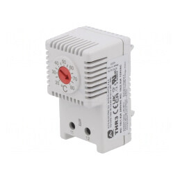 Termostat NC 10A 250VAC cu Cleme 61x34x35mm | Electronic-mag.ro | Componente Electronice