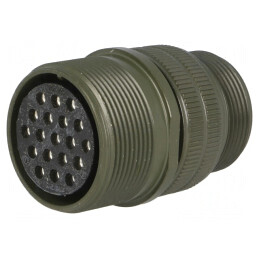 Conector Circular Aluminiu 22 mm | Electronic-mag.ro | Componente Electronice