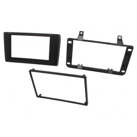 Cadru Radio Dacia 2 DIN Negru | Electronic-mag.ro | Componente Electronice