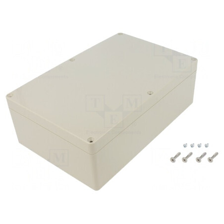 Carcasă Universală ABS Bej IP65 146x222x75mm Ritec | Electronic-mag.ro | Componente Electronice