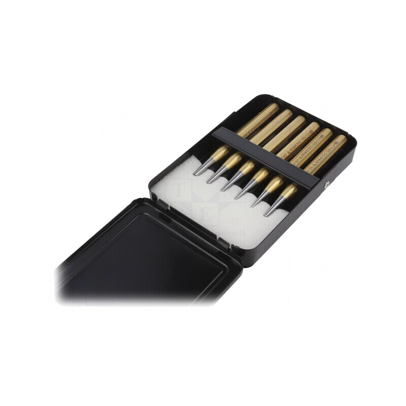 Kit Poansoane Scoatere Dibluri, Bolțuri și Șplinturi 6 Bucăți | Electronic-mag.ro | Componente Electronice