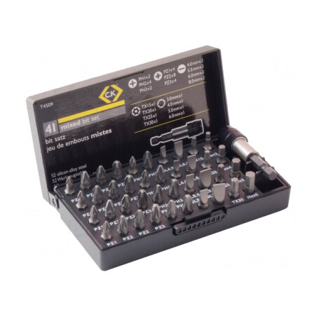 Kit Capete de Șurubelniță 25mm 1/4 41 Bucăți | Electronic-mag.ro | Componente Electronice