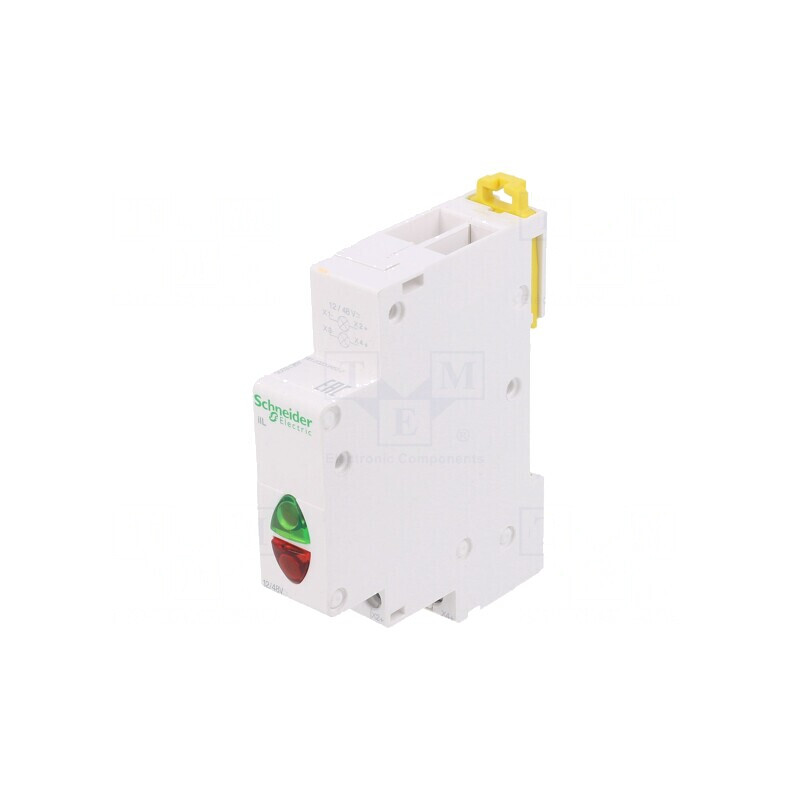 Lampă de control LED pentru șină DIN 12-48V ACTI9 | Electronic-mag.ro | Componente Electronice