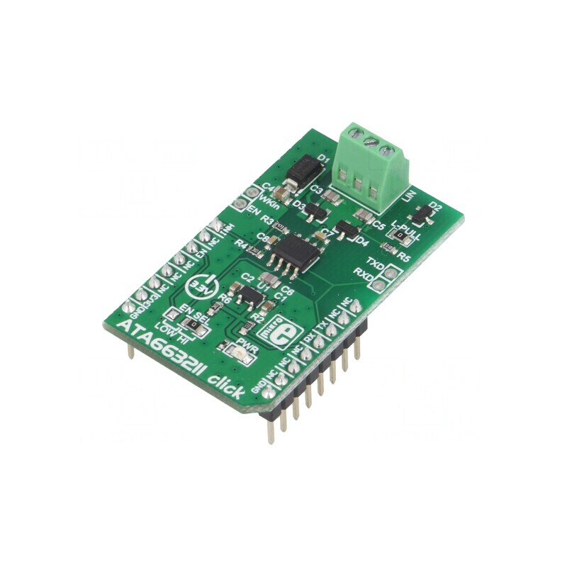 Ata663211 Can Lin Uart Transceiver Click Board 3.3V | Electronic-mag.ro | Componente Electronice Ata663211 Can Lin Uart Transceiver Click Board 3.3V | Electronic-mag.ro | Componente Electronice