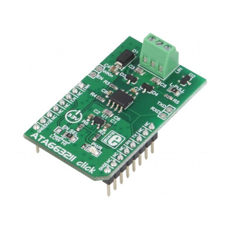Ata663211 Can Lin Uart Transceiver Click Board 3.3V | Electronic-mag.ro | Componente Electronice