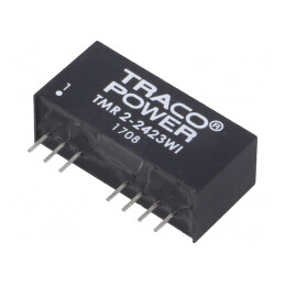 Convertor DC/DC 2W 9-36V la 15V/-15V SIP9 | Electronic-mag.ro | Componente Electronice