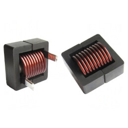 Inductor: fir | THT | 13uH | 180A | 0,1mΩ | 44x43,5x29,5mm | orizontale | DEHF-42/0.012/180