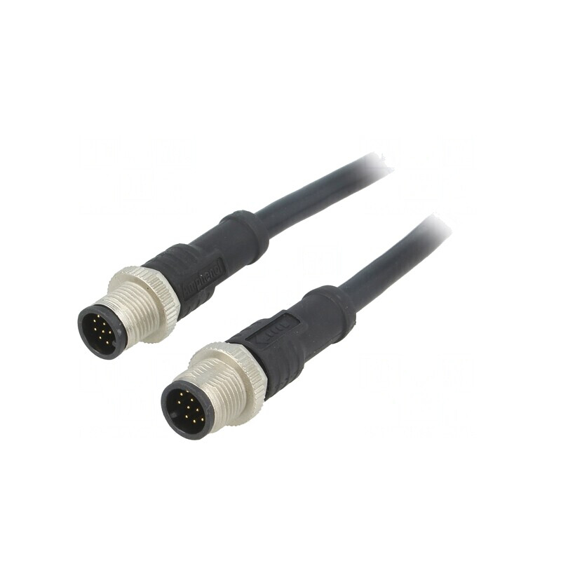 Cablu Senzori Automatizări M12-M12 1m | Electronic-mag.ro | Componente Electronice