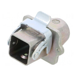 Carcasă pentru conectori HDC Han A/EMC 3A | Electronic-mag.ro | Componente Electronice