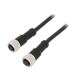 Cablu senzori/automatizări M12 8 pini 2m | Electronic-mag.ro | Componente Electronice