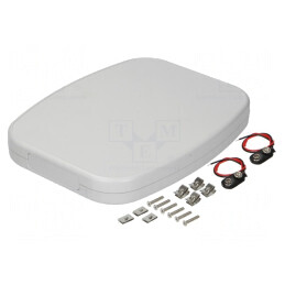 Carcasă Universală ABS Gri 190x240x30mm | Electronic-mag.ro | Componente Electronice