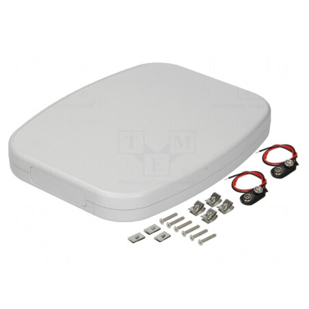 Carcasă Universală ABS Gri 190x240x30mm | Electronic-mag.ro | Componente Electronice