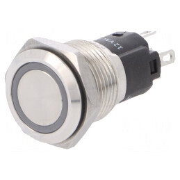 Comutator anti-vandalism SPDT alb 3A 240V | Electronic-mag.ro | Componente Electronice