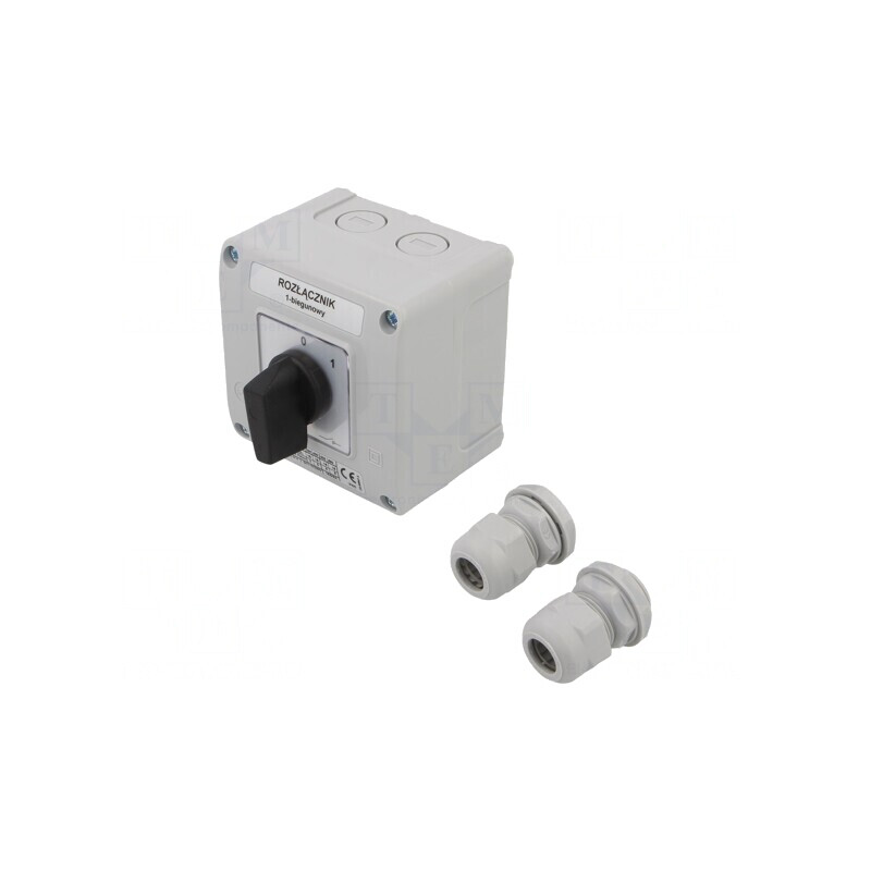 Comutator cu Came 2 Poziții 16A 0-1 pentru Supraînălțare | Electronic-mag.ro | Componente Electronice