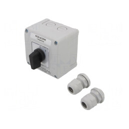 Comutator cu Came 2 Poziții 16A 0-1 pentru Supraînălțare | Electronic-mag.ro | Componente Electronice