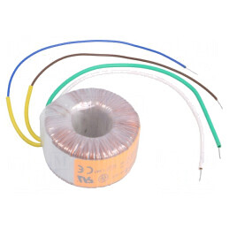 Transformator toroidal 20VA 230V 12V 1.67A cu cabluri | Electronic-mag.ro | Componente Electronice