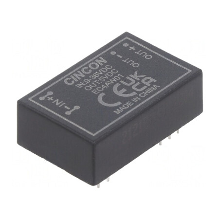 Convertor DC/DC 5V 6W 1000mA | Electronic-mag.ro | Componente Electronice