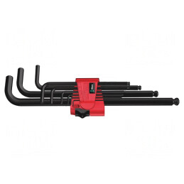 Set chei imbus Hex-Plus sferic 9 bucăți | Electronic-mag.ro | Componente Electronice