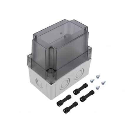 Carcasă universală policarbonat 80x130x125mm | Electronic-mag.ro | Componente Electronice