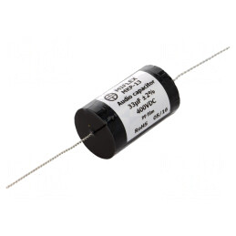 Condensator Polipropilenă 33uF 400VDC THT | Electronic-mag.ro | Componente Electronice