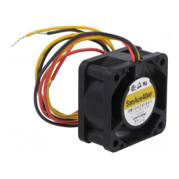 Ventilator axial 24VDC 40x40x20mm 13.2m3/h 37dBA cu bilă | Electronic-mag.ro | Componente Electronice