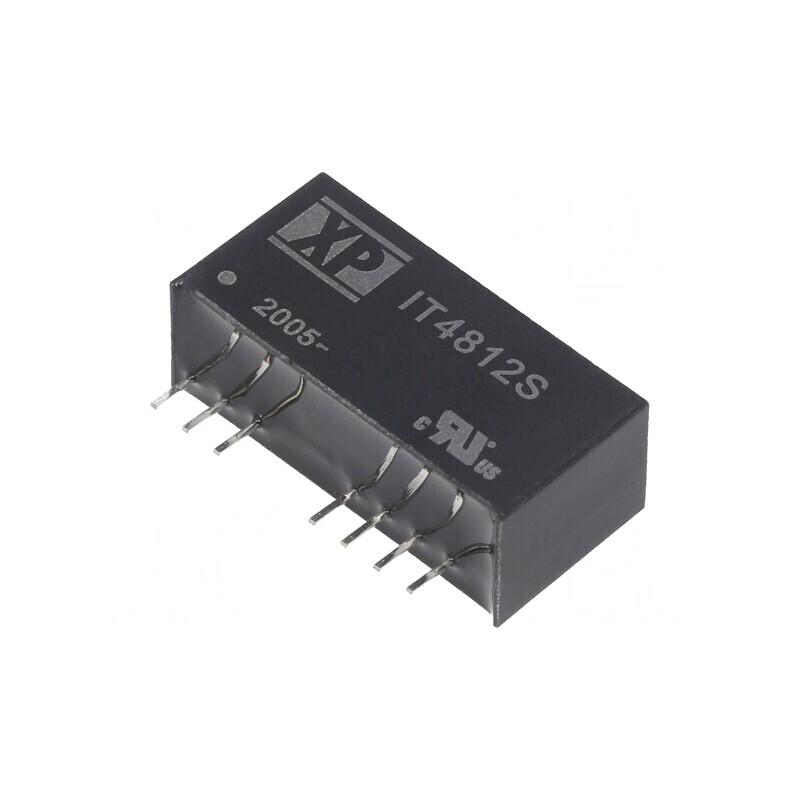Convertor DC/DC 3W 18-75V la 12V/-12V SIP IT4812S | Electronic-mag.ro | Componente Electronice
