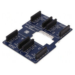 Intel Joule Click Shield - Adaptor PCB cu Două Sockets mikroBUS | Electronic-mag.ro | Componente Electronice