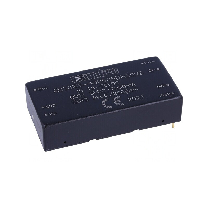 Convertor DC/DC 20W 18-75V la 5V Dual Output | Electronic-mag.ro | Componente Electronice Convertor DC/DC 20W 18-75V la 5V Dual Output | Electronic-mag.ro | Componente Electronice
