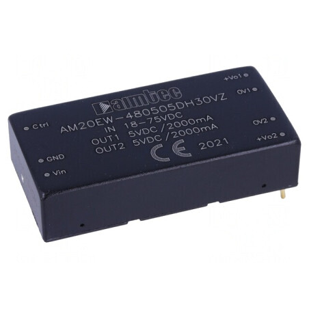 Convertor DC/DC 20W 18-75V la 5V Dual Output | Electronic-mag.ro | Componente Electronice