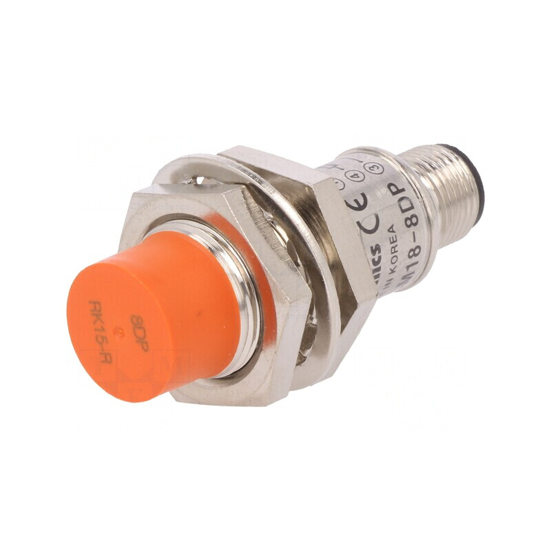 Senzor Inductiv PNP NO 0-8mm M18 IP67 200mA | Electronic-mag.ro | Componente Electronice Senzor Inductiv PNP NO 0-8mm M18 IP67 200mA | Electronic-mag.ro | Componente Electronice