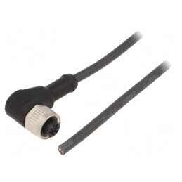 Cablu de Conectare M12 în Unghi 2m IP67 | Electronic-mag.ro | Componente Electronice