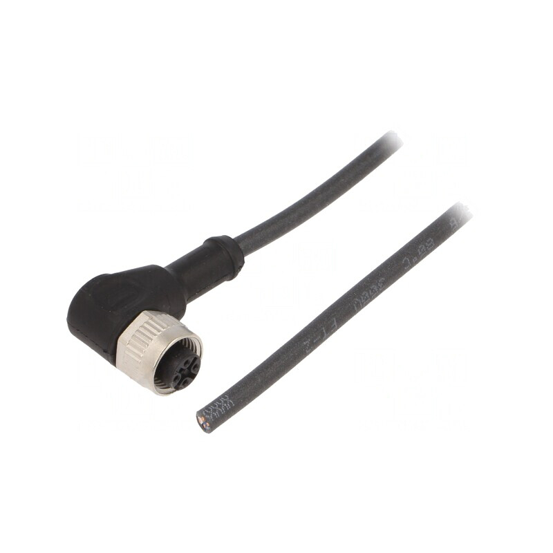 Cablu de Conectare M12 în Unghi 2m IP67 | Electronic-mag.ro | Componente Electronice