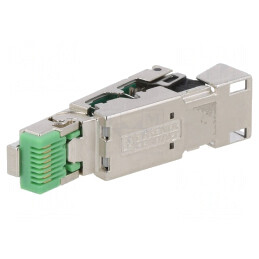 Mufă RJ45 8P8C Aurit IDC Drept | Electronic-mag.ro | Componente Electronice
