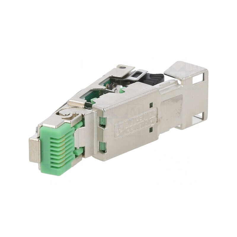 Mufă RJ45 8P8C Aurit Cablu Drept | Electronic-mag.ro | Componente Electronice