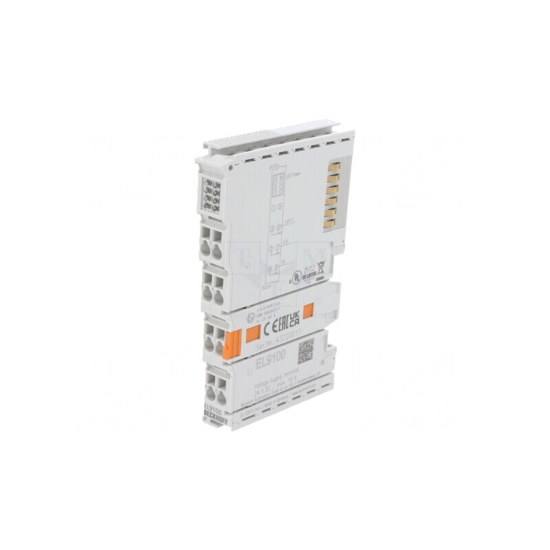 "Alimentare 24VDC EtherCAT cu LED Indicator EL9100" | Electronic-mag.ro | Componente Electronice