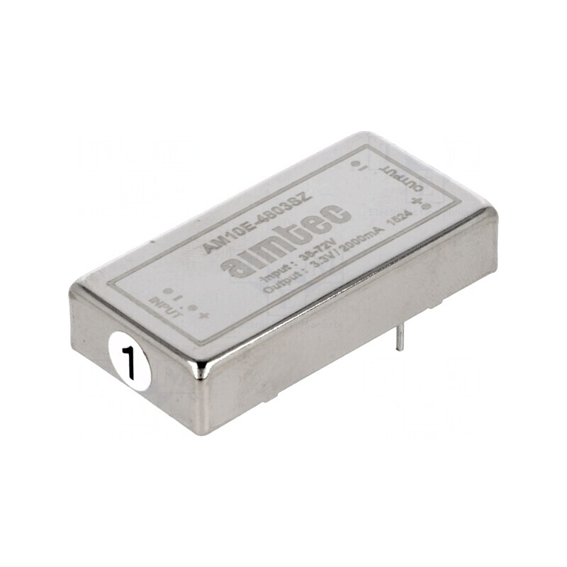 Convertor DC/DC 10W 36-72V la 3.3V DIP24 2A | Electronic-mag.ro | Componente Electronice