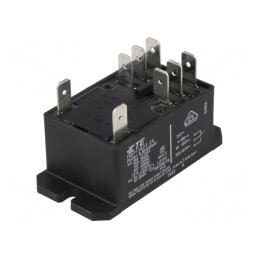 Releu electromagnetic DPDT 24VAC 30A T92 | Electronic-mag.ro | Componente Electronice
